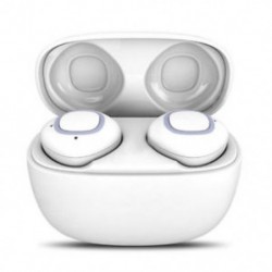 * 8 Fehér (Bluetooth 4.2) Vezeték nélküli Bluetooth Earbuds w / Mic True Bass ikrek Stereo In-Ear fülhallgató