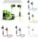 fehér Bluetooth 4.1 Vezeték nélküli sport fülhallgató Super Bass sztereó fejhallgató fejhallgató