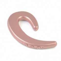 Egyetlen Rose Gold Vezeték nélküli Bluetooth Q25 ikrek kettős csontvezető fejhallgató sztereó sport fejhallgató