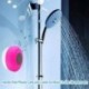 Rózsaszín Új vízálló Bluetooth vezeték nélküli hangszóró kihangosító mikrofon Mic szívó autó zuhany