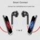 Fekete Sport Bluetooth mágneses fülhallgató kihangosító nyakpánt fejhallgató sztereó fejhallgató