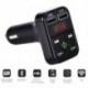 Autós készlet Kihangosító vezeték nélküli Bluetooth FM-adó MP3 lejátszó USB töltő LCD