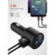 Bluetooth USB-töltő Autó FM-adó vezeték nélküli rádióadapter MP3 lejátszó plusz