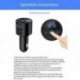 Bluetooth USB-töltő Autó FM-adó vezeték nélküli rádióadapter MP3 lejátszó plusz