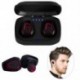 Fekete   piros Mini True vezeték nélküli Bluetooth fülhallgató fülhallgató HIFI fülhallgatóval