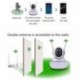 EU Plug Vezeték nélküli WiFi HD 1080P IP kamera biztonsági hálózat CCTV Baby Monitor Smart Webcam