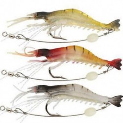 3db halászati csalit (hossza 17cm) Horgász csalik Crankbaits horogok Garnélarák Minnow Frog Fish Baits Bass Tackle Tool