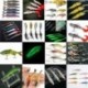 1db éjszakai halászati csalit (hossz ... Horgász csalik Crankbaits horog Minnow garnélarák béka Fish Baits Bass Tackle