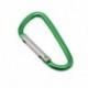 5X alumínium D-gyűrű karabiner kulcslánc csipesz Snap Hook Karabiner kemping kulcstartó