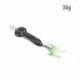 Gun Black 36g Penis Fishing Lure Bass Funny Tackle Hook Dick Spinner Spike Pike 15g-36g Hot