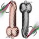Gun Black 36g Penis Fishing Lure Bass Funny Tackle Hook Dick Spinner Spike Pike 15g-36g Hot