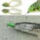 5db véletlenszerű 5db halászati csalik Nagy béka Topwater Crankbait horog Bass zsákmány eszköz
