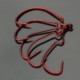 1 * (3,6 * 1.7cm) 20db széles rés féreg horog Jig horgász kampó kampók puha húst csalit eszközök 5 Méretek