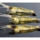 3db csalik (hossza 5,5 cm) Halászati csalik Bass Crankbaits Horgok Minnow garnélarák béka Fish Baits Tackle Tool