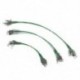 20Pcs 25cm Rengeteg 20PCS Zöld 15/20 / 25cm Snap Fishing Trace Lures Leader Steel Wire Spinner