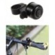 Fekete Fém kerékpár kerékpáros kerékpáros fogantyú Bell gyűrű kürt hang riasztás hangos biztonság Új
