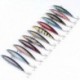* 2 11 cm-es Mini színes festés halászati csalit mesterséges crankbaits Minnow Wobbler Lure