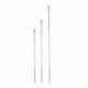 20Pcs 25cm 20PCS kártya gördülő forgásbiztonsági rögzítő horgászbotok Hook Traces Steel Wires