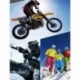 Fekete - Motoros védőmaszk - Símaszk - Unisex - 2-es verzió