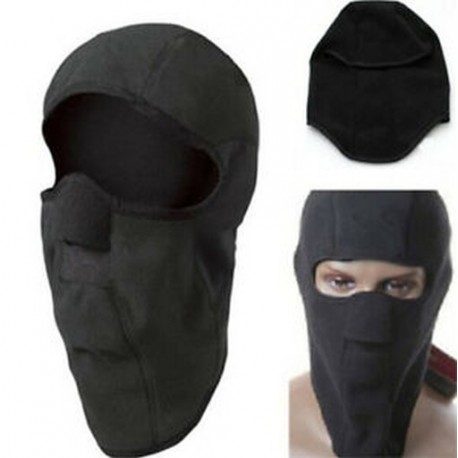 Fekete - Motoros védőmaszk - Símaszk - Unisex - 4-es verzió
