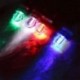fehér Mini LED mélycsepp víz alatti gyémánt flash halászati könnyű tintahal strobe bait csalit