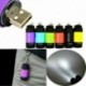 Kék 1db USB újratölthető LED-es villanófényű lámpa zsebkulcs kulcstartó vízálló