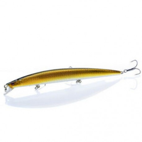 * 7 1x 3-horgos horgászbéka Crankbaits horog Minnow csali fogantyú Crank Fishing 18cm