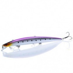 * 10 18cm 3-horgok Horgász csalik Crankbaits horog Minnow csali fogantyú horgászat