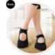 Lila Női pamut jóga masszírozó zokni Barre zokni csúszásmentes skid Barre Pilates balett
