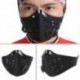 Fekete Hot Anti Dust kerékpározás Kerékpár Kerékpár Motorkerékpár Racing Ski Fél Arcmaszk