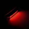 Vörös fény USB újratölthető kerékpár kerékpár LED hátsó lámpa biztonsági kerékpáros figyelmeztetés hátsó