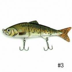 3 * 1PCS Minnow horgászbéka Crank Bait Hooks Bass Crankbaits Fogás a süllyedő popperhez