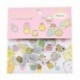 Rózsaszín 80Pcs Japán Sumikko Gurashi matricák Napló Dekoratív kézműves DIY Scrapbooking