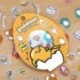 Rengeteg 50db Gudetama Lazy Egg matricák Kawaii Cartoon Scrapbooking Label Decal