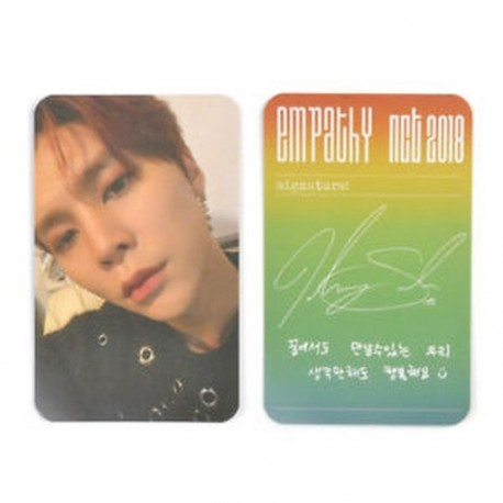 86 x 54mm-es Johnny fotó autogrammal - LOMO kártya - KPOP - NCT - 1