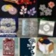 * 3 levél (7 * 4,8 cm) DIY Metal 3D vágószerszámok Stencil Scrapbook Album papírkártya Dombornyomó kézműves