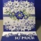 * 3 levél (7 * 4,8 cm) DIY Metal 3D vágószerszámok Stencil Scrapbook Album papírkártya Dombornyomó kézműves