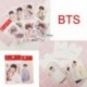 10cm x 14cm BTS papír füzér - KPOP - BTS - Bangtan Boys - 18