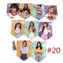 10cm x 14cm TWICE papír füzér - KPOP - 20