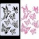 Új DIY Craft Butterfly Stencils sablon festés Scrapbooking bélyegek Album