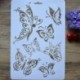 Új DIY Craft Butterfly Stencils sablon festés Scrapbooking bélyegek Album