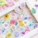 45Pcs / Állítsa be a Kawaii Bear-t DIY Papírnaptár Scrapbook Album napló Könyv dekoráció tervező matrica kézműves