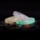 Kék színű MANG fluoreszkáló - sötétben világító karkötő - KPOP - BTS - Bangtan Boys - BT21