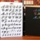 1 * Ábécé betű szám rétegezés stencil festés Scrapbooking papír kártyák kézműves