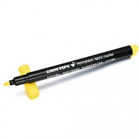 Sárga 8Colors Permanent Fabric Paint Marker póló toll cipő ruhák DIY Graffiti