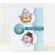 * 12 8Pcs kerek virág (Dia 14.4 ... DIY fém csipke vágószerszámok Stencil Scrapbook Album papírkártya dombornyomó