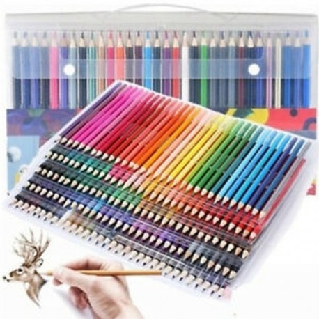 6db / szett 160 színek Fémes színes rajz ceruza színek vonalvezetés Art ceruza DIY