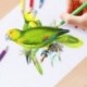 6db / szett 160 színek Fémes színes rajz ceruza színek vonalvezetés Art ceruza DIY
