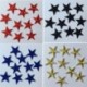 Arany 10Pcs / Lot Star hímzés varrni vasalat a javítás jelvény ruhák Applique táska szövet