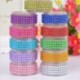 fehér Öntapadós akril strasszok matrica szalag DIY Stick a Scrapbooking kézműves